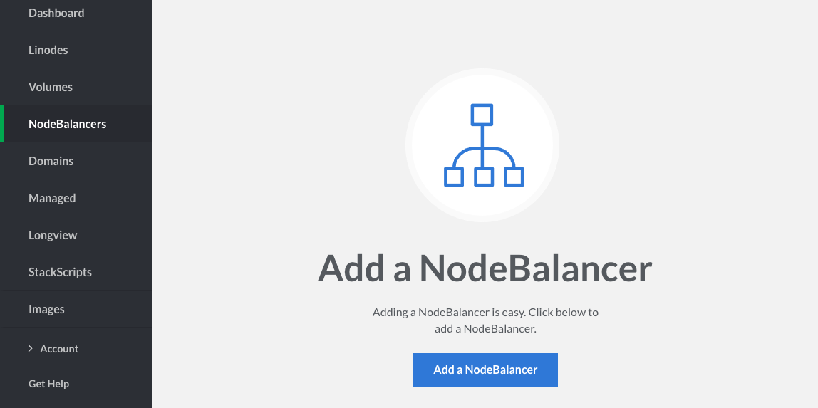 The NodeBalancers Page
